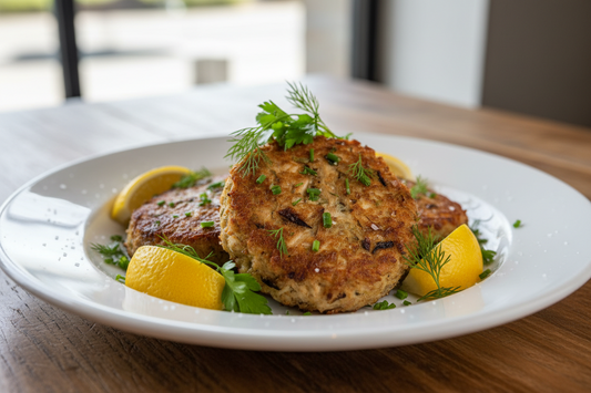 Lion's Mane Crab Cakes Recipe